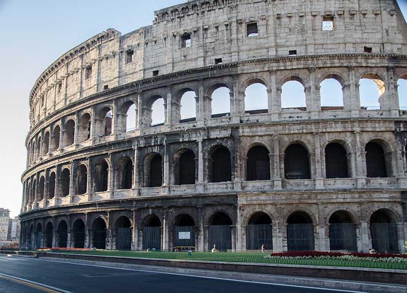 The Coliossem is a defining structurte of Rome
