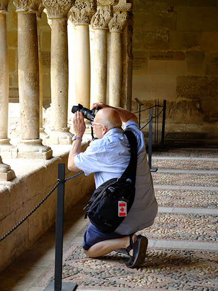 Glenn Marcus at Monasterio de Santo Domingo de Silos
