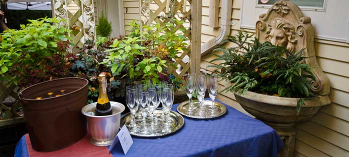 Setting up for Party