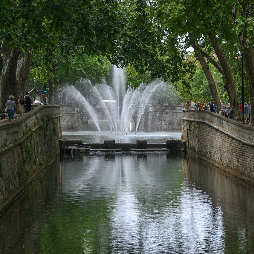 Nimes Quais de la Fontaine - mytravellinglens.com