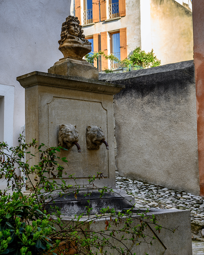 First fountain in Malaucène